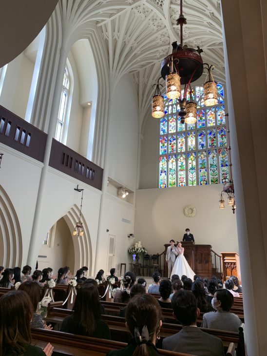 大原学園模擬挙式 アビー チャーチ